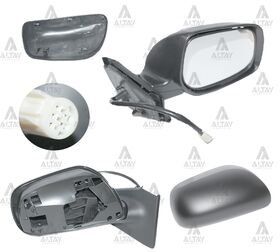 TOYOTA YARIS YAN AYNA 06-11 ELEKTRİKLİ ISITMALI SAĞ T.W.