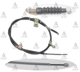 HYUNDAI STAREX EL FREN TELİ ARKA UZUN ŞASE 01-02 SOL MAHER