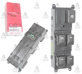 KIA RIO CAM AÇMA DÜĞMESİ 12/- SOL MOBIS