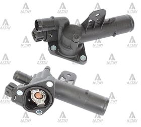 NISSAN QASHQAI TERMOSTAT KAPAĞI 07-13 1.5 DCI PLASTİK  CLIO  MEGANE  MODUS (TERMOSTATLI) T.W.