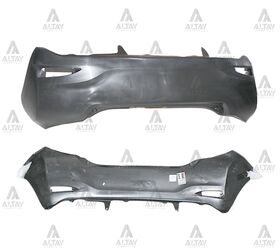 TOYOTA YARIS ARKA TAMPON 12-14 T.W.