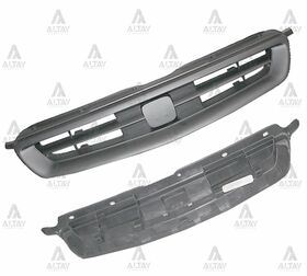 HONDA CIVIC ÖN PANJUR 96-98 H.B SİYAH KOMPLE T.W.
