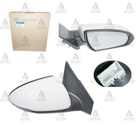 HYUNDAI ELANTRA YAN AYNA 16-18 ELEKTRİKLİ ISITMALI SAĞ HMC