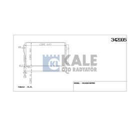 HYUNDAI KLİMA RADYATÖRÜ MATRIX 1.5CRDI 01- KALE