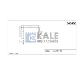 KIA KLİMA RADYATÖRÜ PICANTO 11- KALE