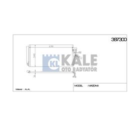 MAZDA 6 KLİMA RADYATÖRÜ 07- KALE