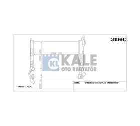 MITSUBISHI SU RADYATÖRÜ (AT) LANCER 08- 1.5 1.6 1.8 OUTLANDER 06-12 2.0DID KALE