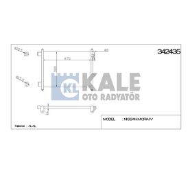 NISSAN KLİMA RADYATÖRÜ (AT) MICRA K13 10- 1.2 KALE