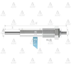 ISUZU NPR75 KIZDIRMA BUJİSİ 23V. 4HK1 NOVO  NQR-86 EURO 3-4-5 SVAC