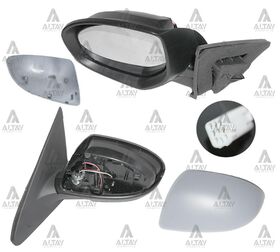 MAZDA 3 YAN AYNA 09/- ELEKTRİKLİ KATLANIR SOL T.W.