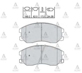 CHEVROLET CAPTIVA ÖN FREN BALATASI 07/-  OPEL ANTARA 07/- MAHER