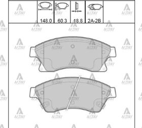 CHEVROLET CRUZE ÖN FREN BALATASI 09-12  AVEO 11/-  OPEL ASTRA-J 11/- MAHER