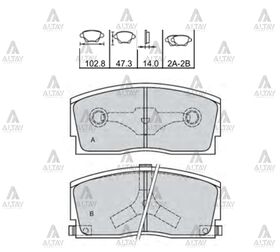DAIHATSU APPLAUSE FREN BALATASI ÖN 90-96 MAHER