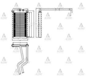 HONDA CIVIC KALORİFER RADYATÖRÜ 06-12 MAHER