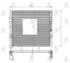 HONDA CIVIC KLİMA RADYATÖRÜ 92-95 MAHER