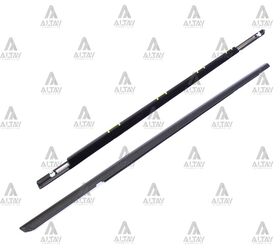 HONDA CIVIC ÖN KAPI CAM SIYIRICI DIŞ 96-00 (SİYAH) SAĞ T.W.