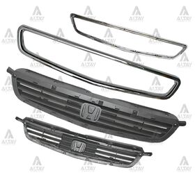 HONDA CIVIC ÖN PANJUR 96-98 KROM ÇITALI KOMPLE T.W.