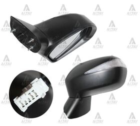 HONDA CIVIC YAN AYNA 06/-  ELEKTRİKLİ ISITMALI SİNYALLİ SOL T.W.