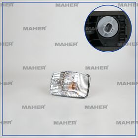 ISUZU SİNYAL LAMBASI KAPI NQR 10-18 / NPR75 / NLR 12=>  DUYLU SOL MAHER 8974101813