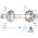 HYUNDAI ACCENT ÖN AKS KOMPLE 95-00  00-02  03-06 BENZİNLİ SAĞ MAHER