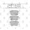 FREN BALATASI ARKA-( HYUNDAI: ACCENT-BLUE 1217  ELANTRA 1115 I30 1216 TUCSON 1518 I20 1518 I10 1218 I40 1215 KIA: RIO 1216 CEED 1317 SOUL 1217 )