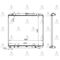SU RADYAToRu-( NISSAN NAVARA 0511 - PATHFINDER 0511  OTOMATIK  ) *** 26MM  BRAZING ***