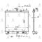 SU RADYATORu-(BRAZING)-(NISSAN MICRA-K12 0310 1.2-1.4 BENZINLI ) ***OTOMATIK***