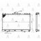MITSUBIS RADYATÖR SU LANCER 03-08 1.6 M-T BRAZING MR968856 / MT968857