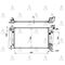 TOYOTA COROLLA SU RADYATÖRÜ 03-06 3ZZ OTOMATİK  AVENSIS 03/-  3ZZ (Brazing) MAHER