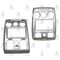 HYUNDAI GETZ TEYP PANELİ 06-11 GRI (DOUBLE EKRAN İÇİN) HMC