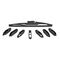 ÜNİVERSAL SİLECEK SÜPÜRGESİ ARKA 8 APARATLI 9 (230mm) RBW