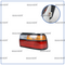 TOYOTA COROLLA STOP LAMBASI AE92 88-92 SİYAH SAĞ MAHER 212-1935R-2A