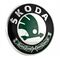 SKODA OCTAVIA AMBLEM ÖN 04-12 IOE-VW 3U0853621BMEL