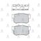 FREN BALATASI ARKA-( HONDA: CIVIC SEDAN 0715 ACCORD 9098 SUZUKI: SIWFT 0410 SX4 0813 )