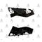 HONDA CIVIC ARKA TAMPON ÜST BAĞLANTI BRAKETİ 01-06 SAĞ T.W.-TYV-71594S5A000